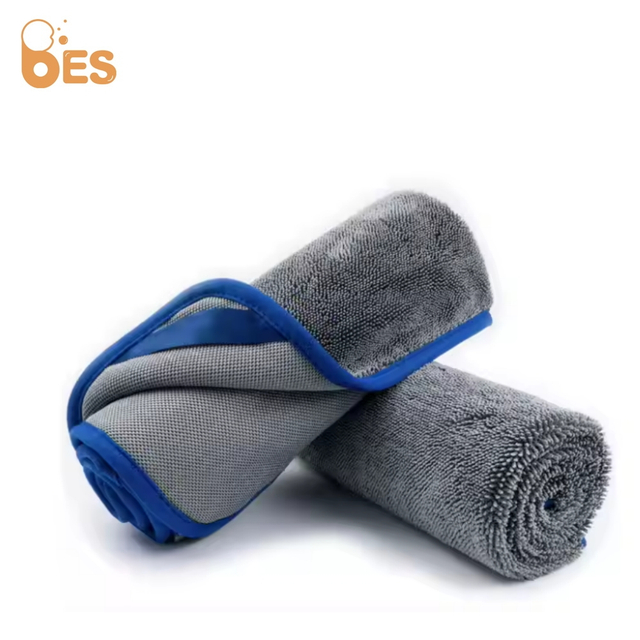 Twisted Drying Towel Microfiber Car Beach Detail Toallas Detailing Plush Fast Quick-dry Wash Cleaning Wash Cloth