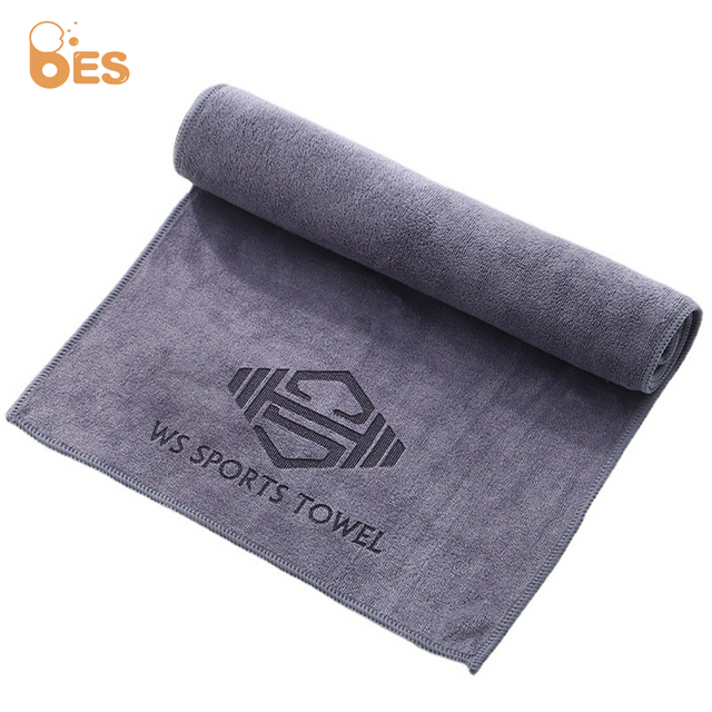 Sweat Towel Quick Drying Microfiber Absorbent Fitness Exercise Gym Hand Towels With Logo Custom Sports Towel Microfiber