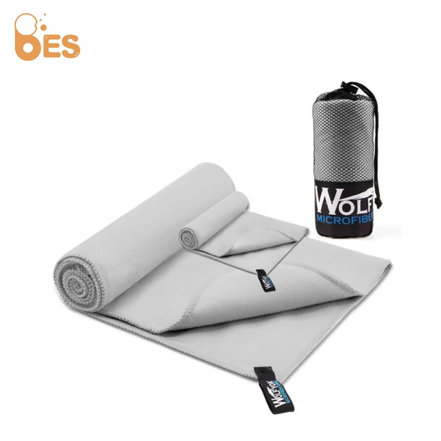 Microfiber Towels Bath Set Gym Face Hand Towel Custom Microfibre Beach Towel for Yoga Sport Cooling