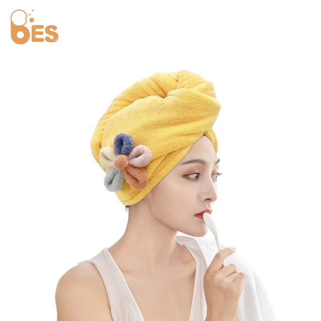 Microfiber Turban Soft Salon Dryer Hair Wrap Towel