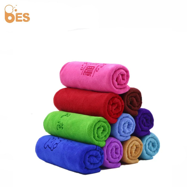 Dry Fast Microfiber Towel Custom Logo Microfiber Hand Towel 