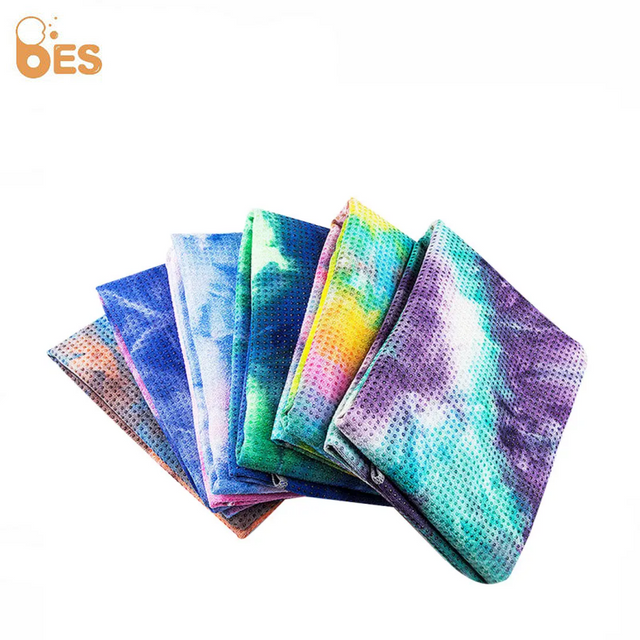 Non-slip Camouflage Microfiber Yoga Towel