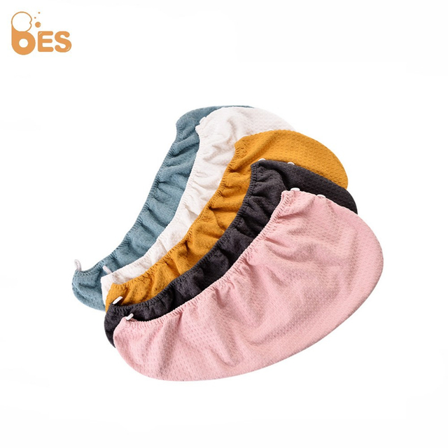 Coral Fleece/coral Velvet Premium Microfiber Hair Wrap Turban Towel 