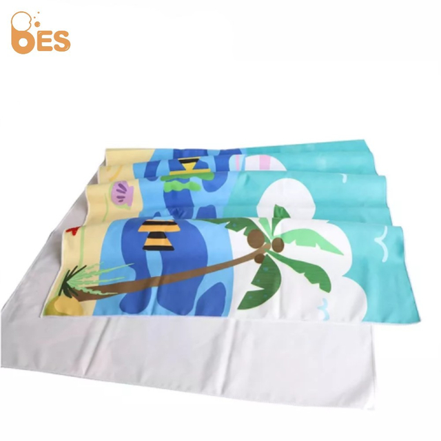Absorbent Quick Drying Custom Microfiber Beach Towel