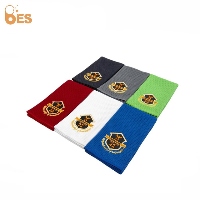 Microfiber Waffle Pattern Golf Towels 