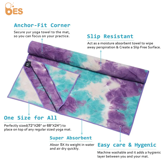 Lead Microfiber Yoga Towel Manufacturer For You