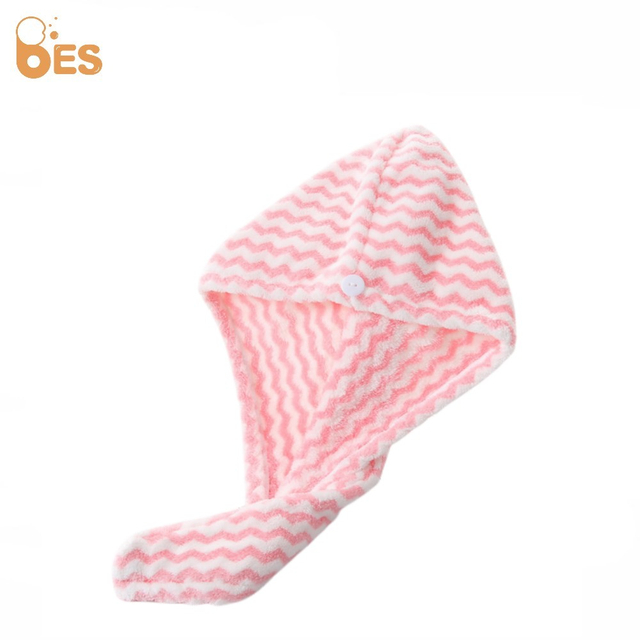 Absorbent Soft Microfiber Hair Towel Turban