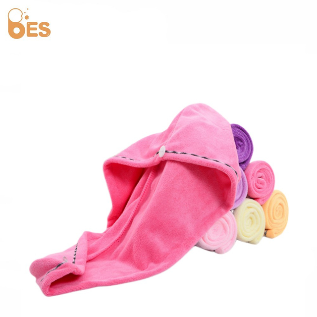 Ultra Absorbent Head Towel Of Bamboo Hair Towel Wrap